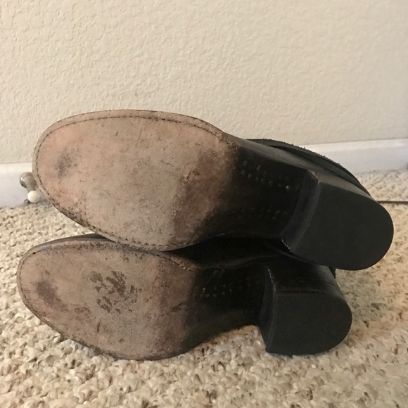 Freebird coal black leather lace up boots - Picture 8 of 8